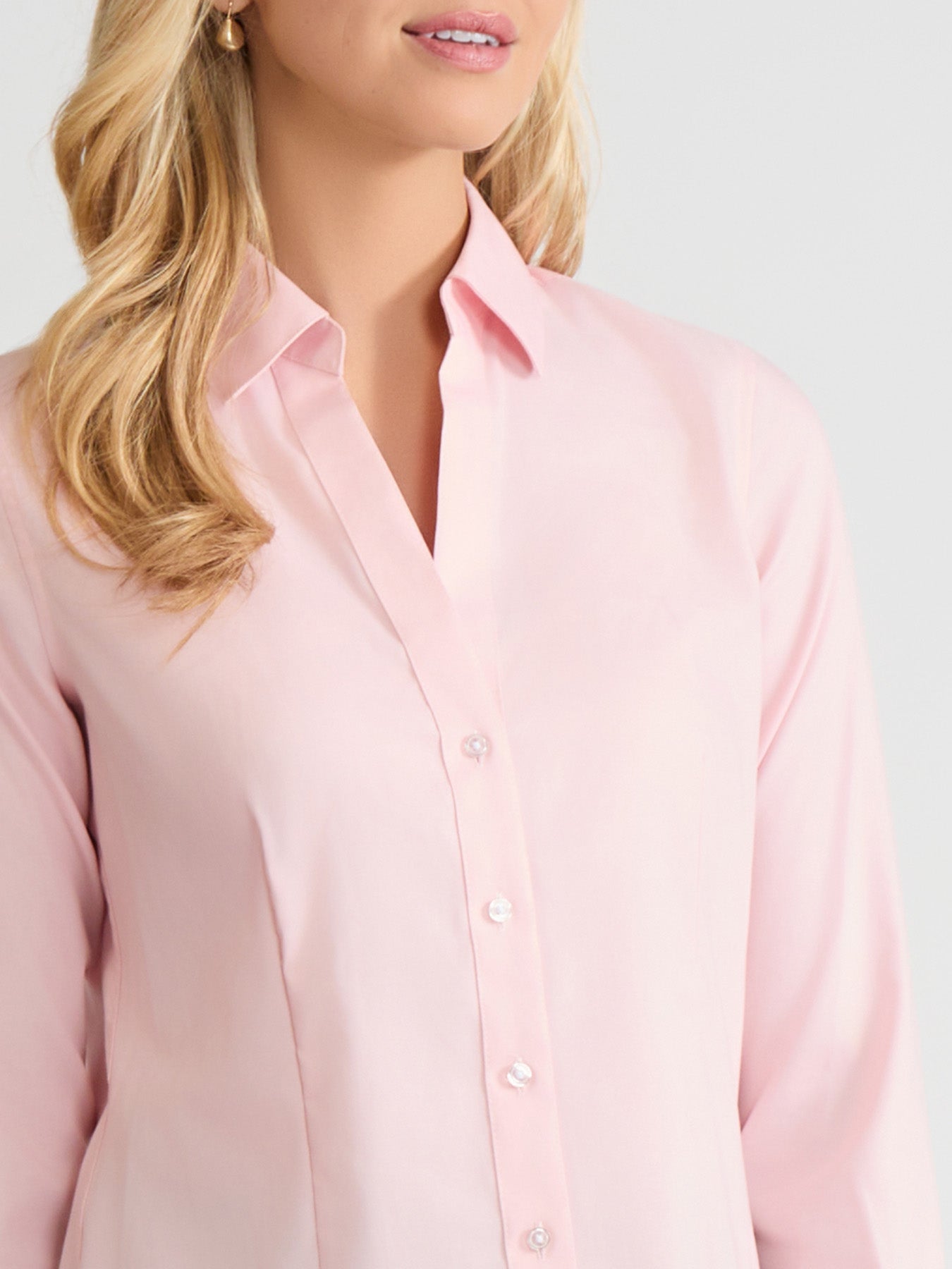 Easy-Care Button-Up Shirt