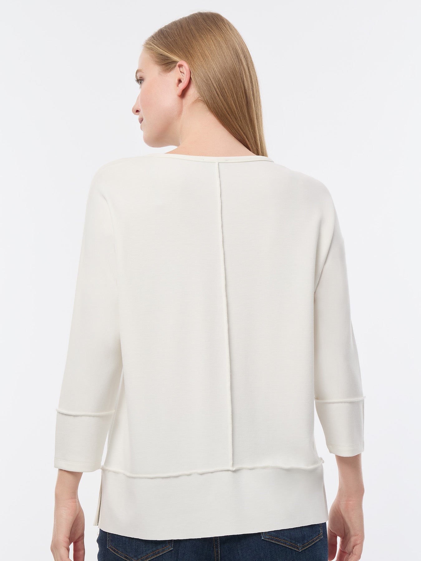 Seam Detail Dolman Tunic