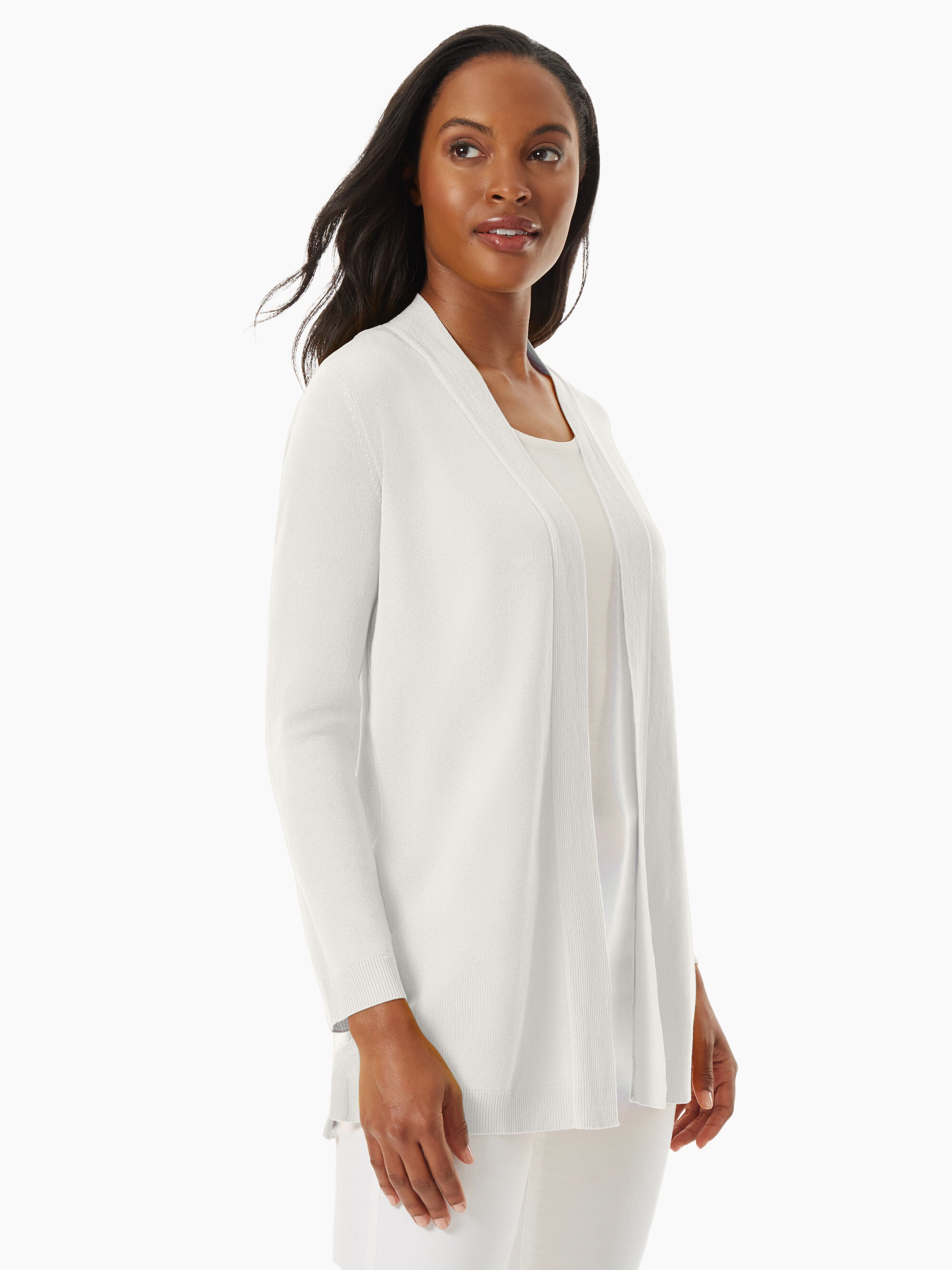 Open Front Icon Cardigan