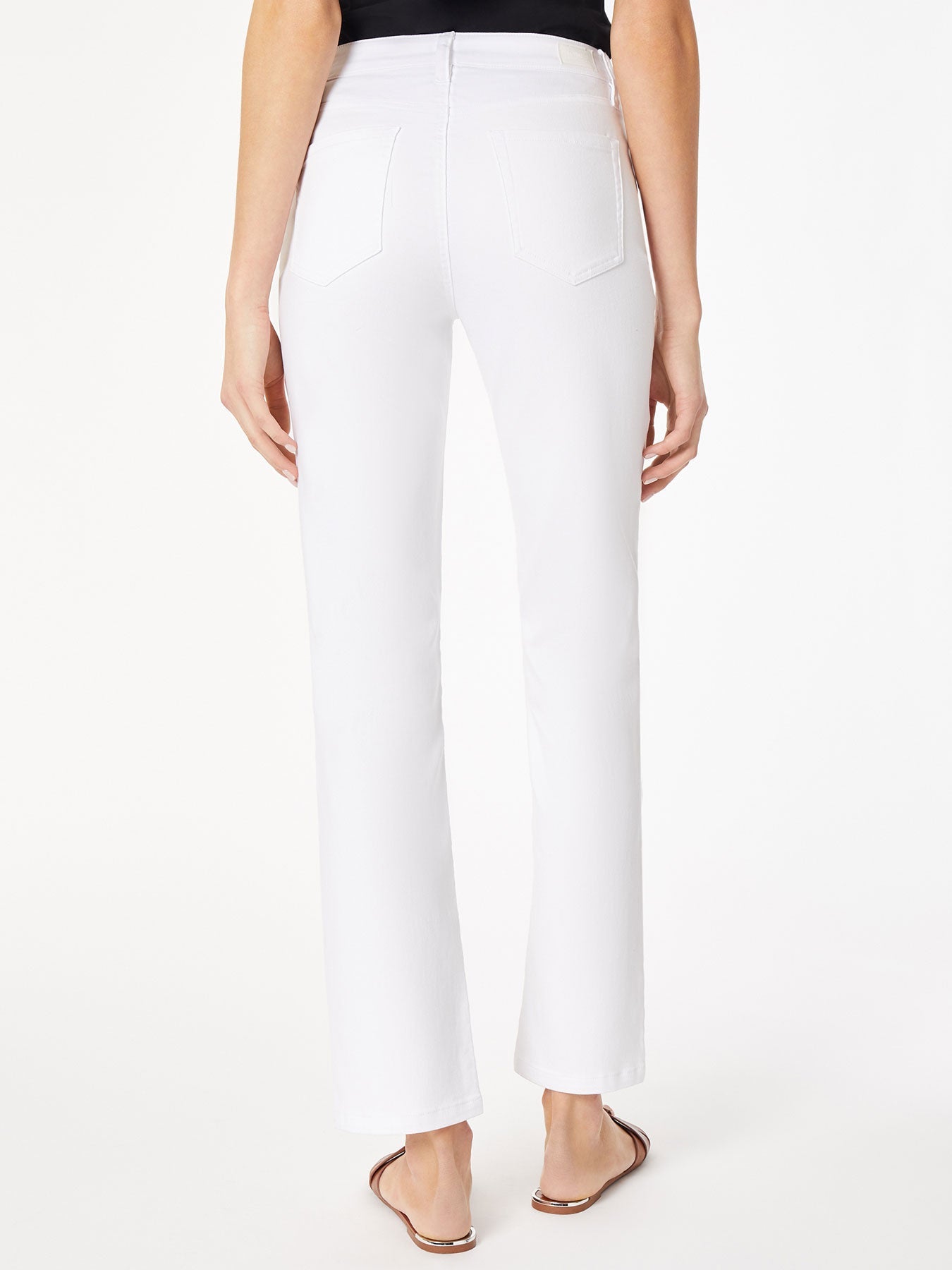Plus Lexington Straight Leg Jeans, Soft White