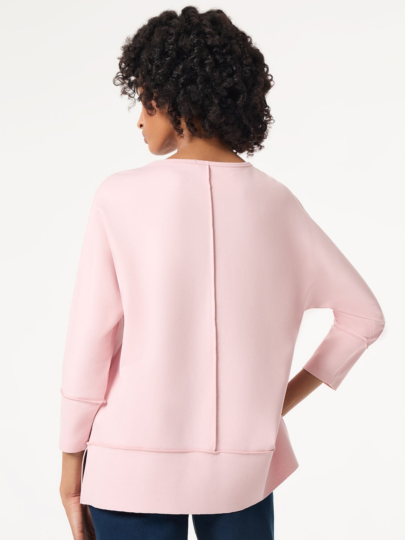 Petite Seam Detail Dolman Tunic