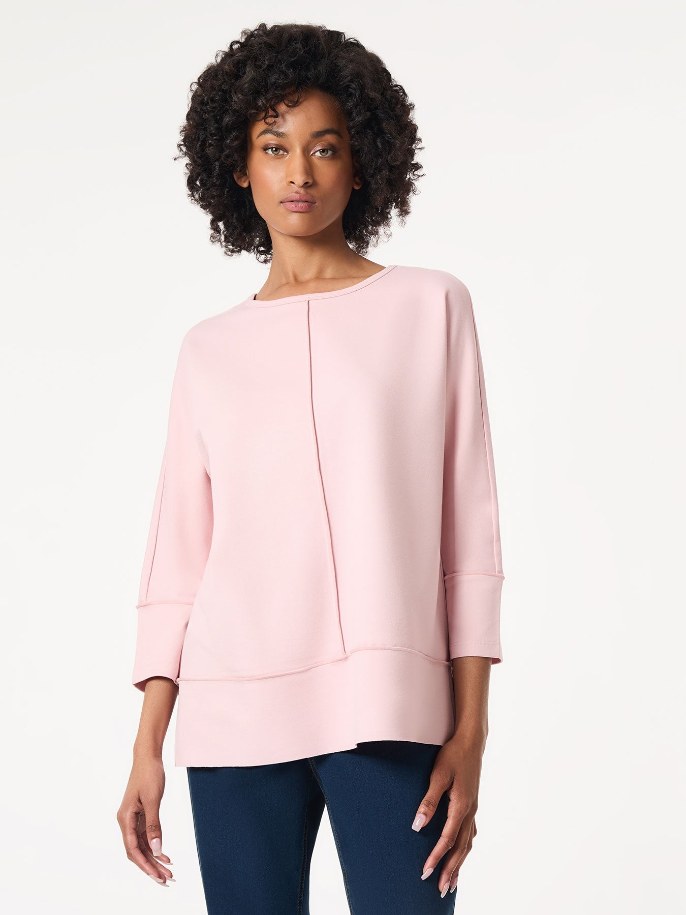 Seam Detail Dolman Tunic