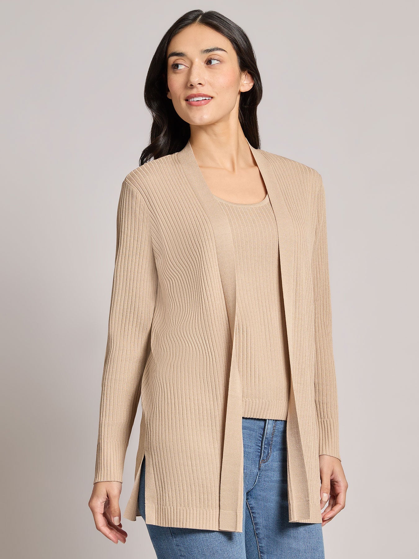 Open Front Sutton Cardigan