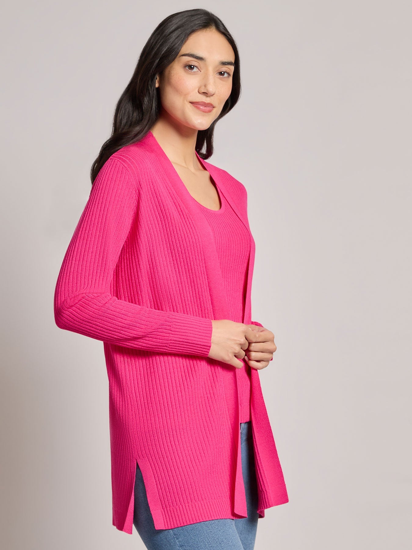 Open Front Sutton Cardigan