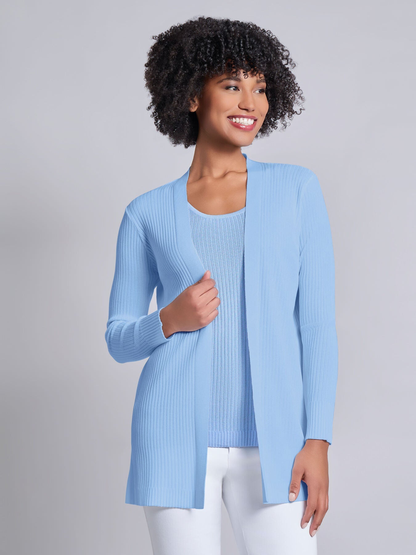 Petite Open Front Sutton Cardigan