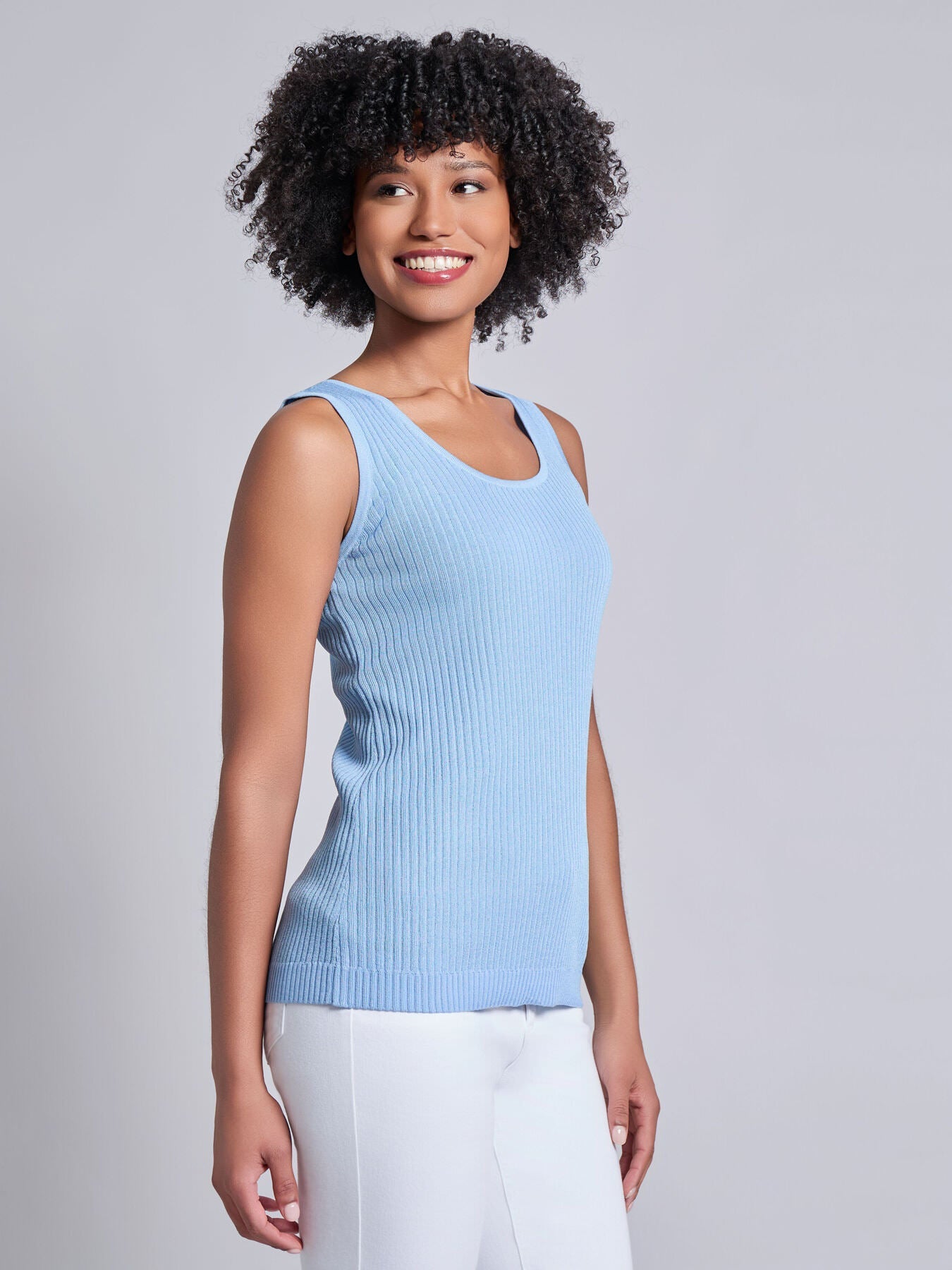 Sutton Scoop Neck Tank Top