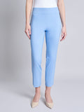 Pull-On Straight Leg Pants, Stretch Twill