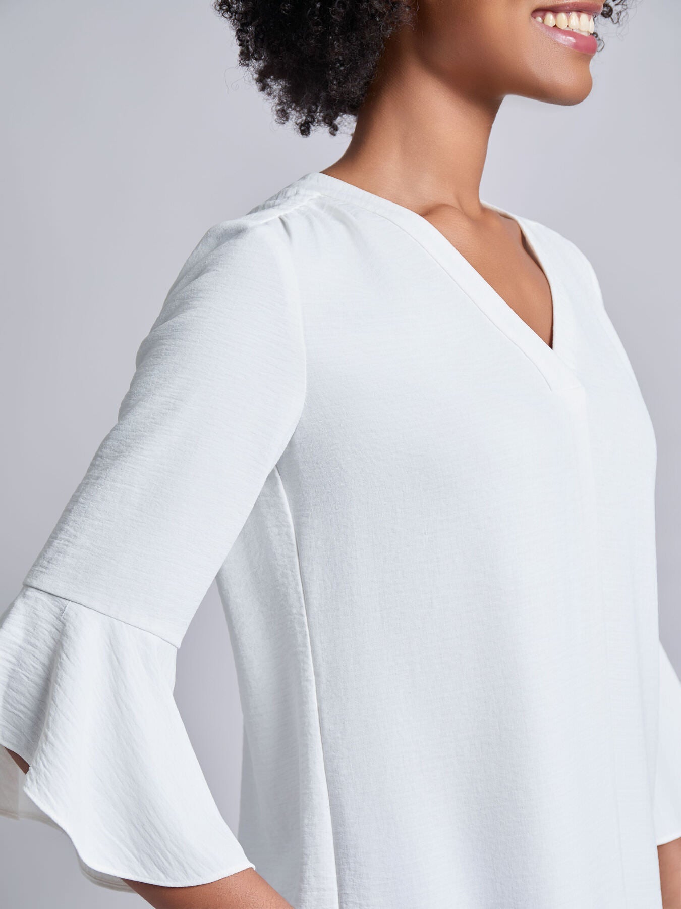 Flutter Sleeve Blouse