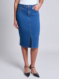 Petite Pencil Skirt, City Denim