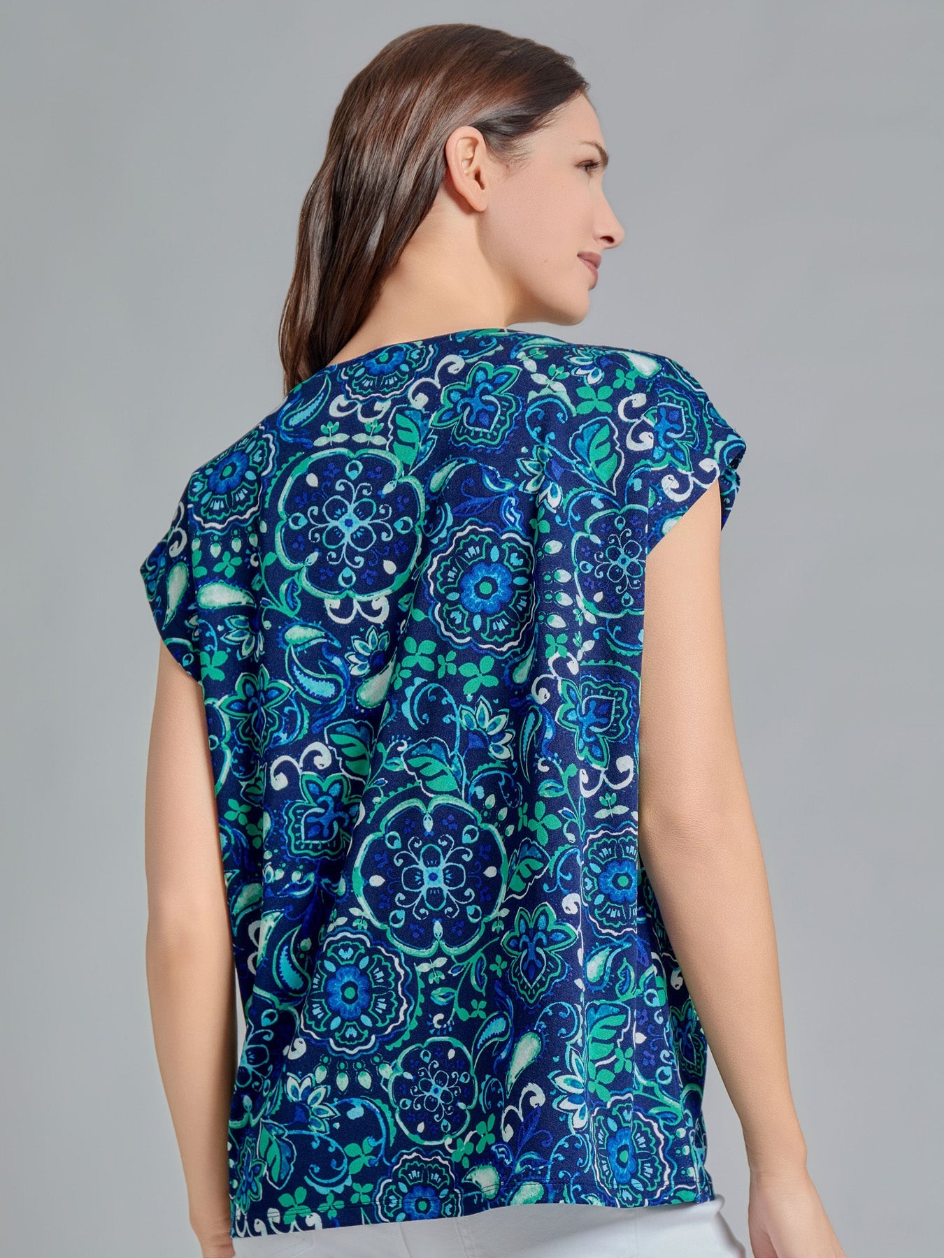 Shirred Shoulder Top