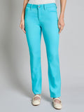 Lexington Straight Leg Jeans, Aqua Wave