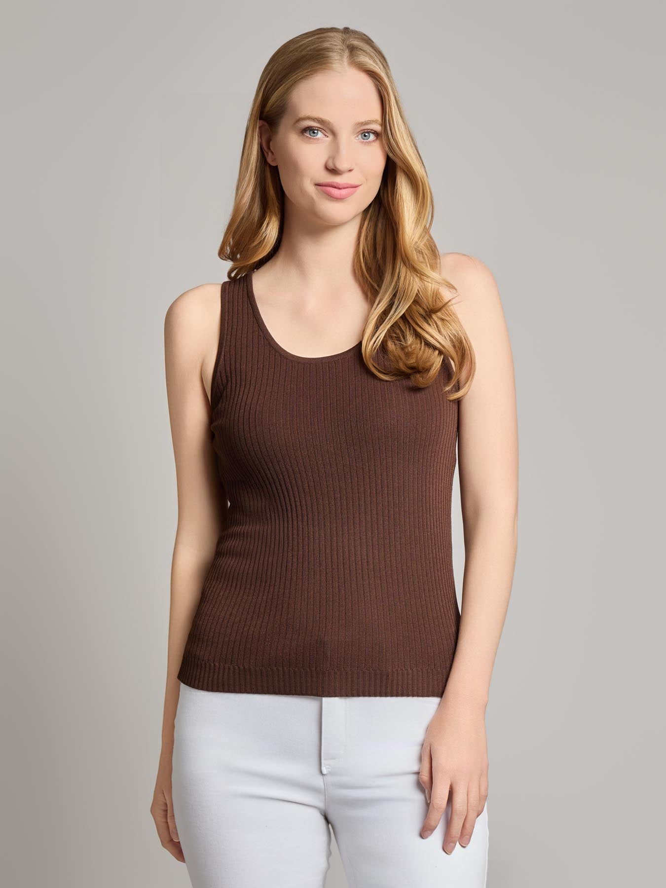 Sutton Scoop Neck Tank Top