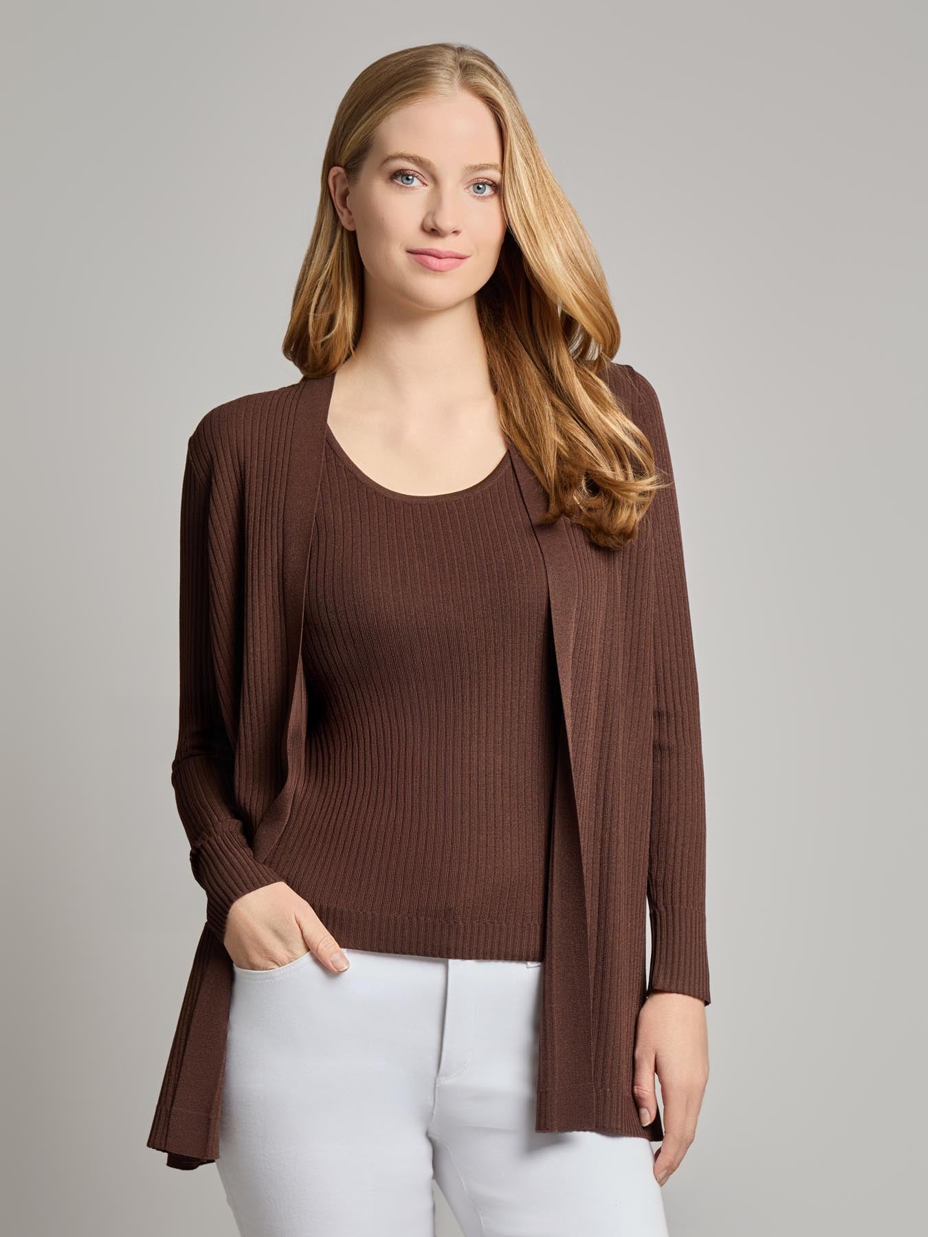 Open Front Sutton Cardigan
