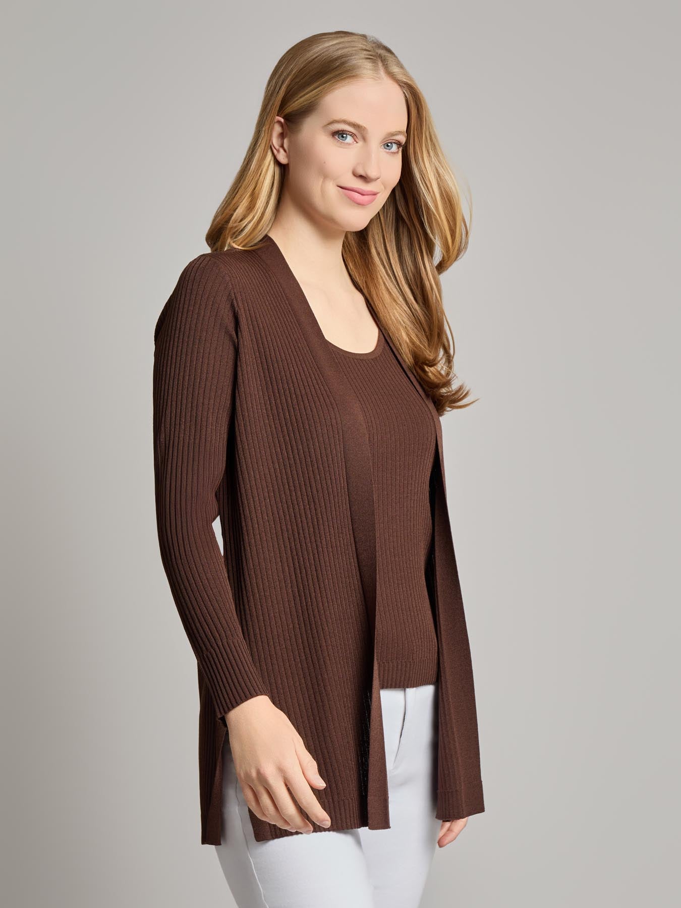 Open Front Sutton Cardigan