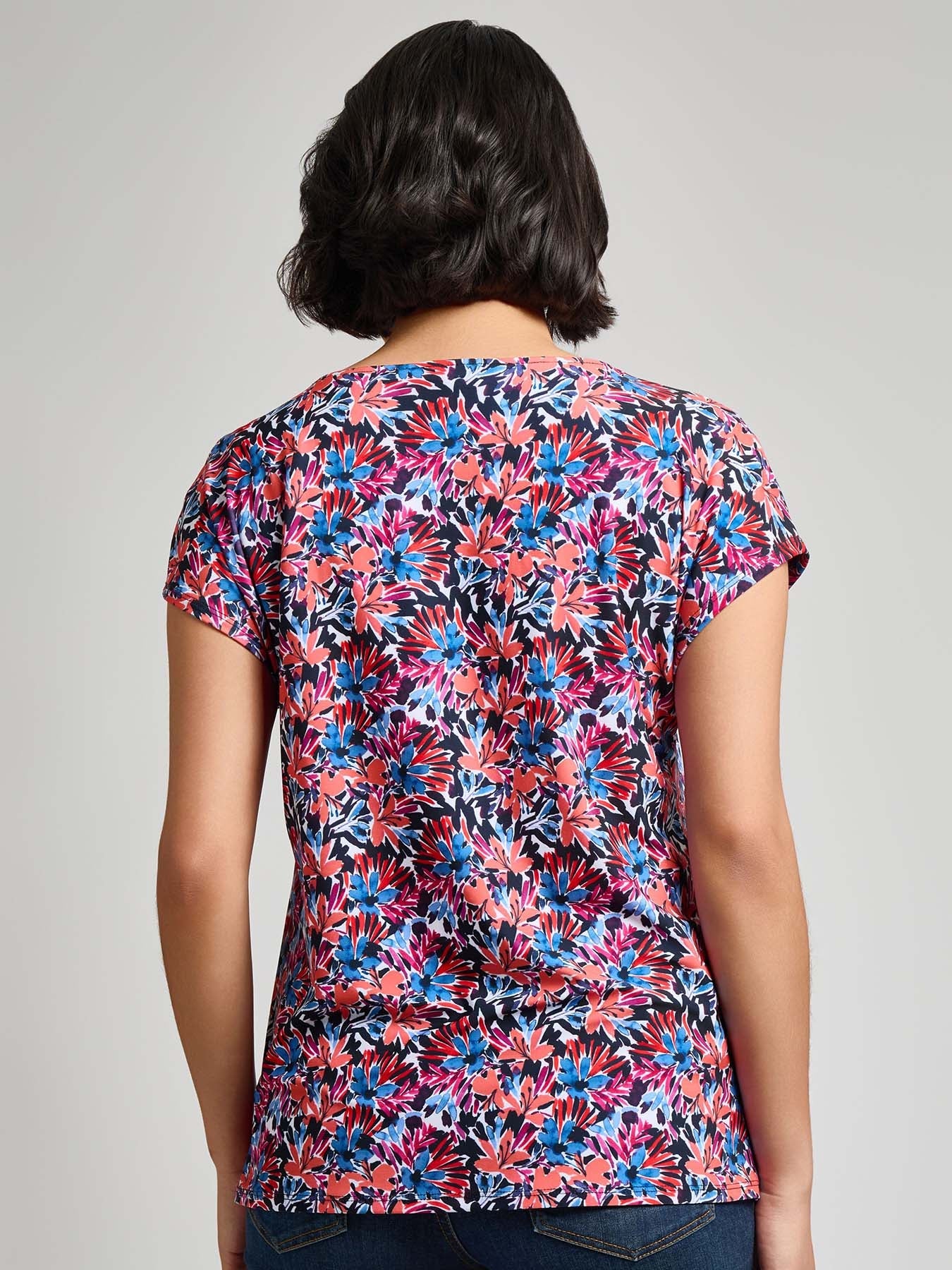 Extended Shoulder Pullover Top