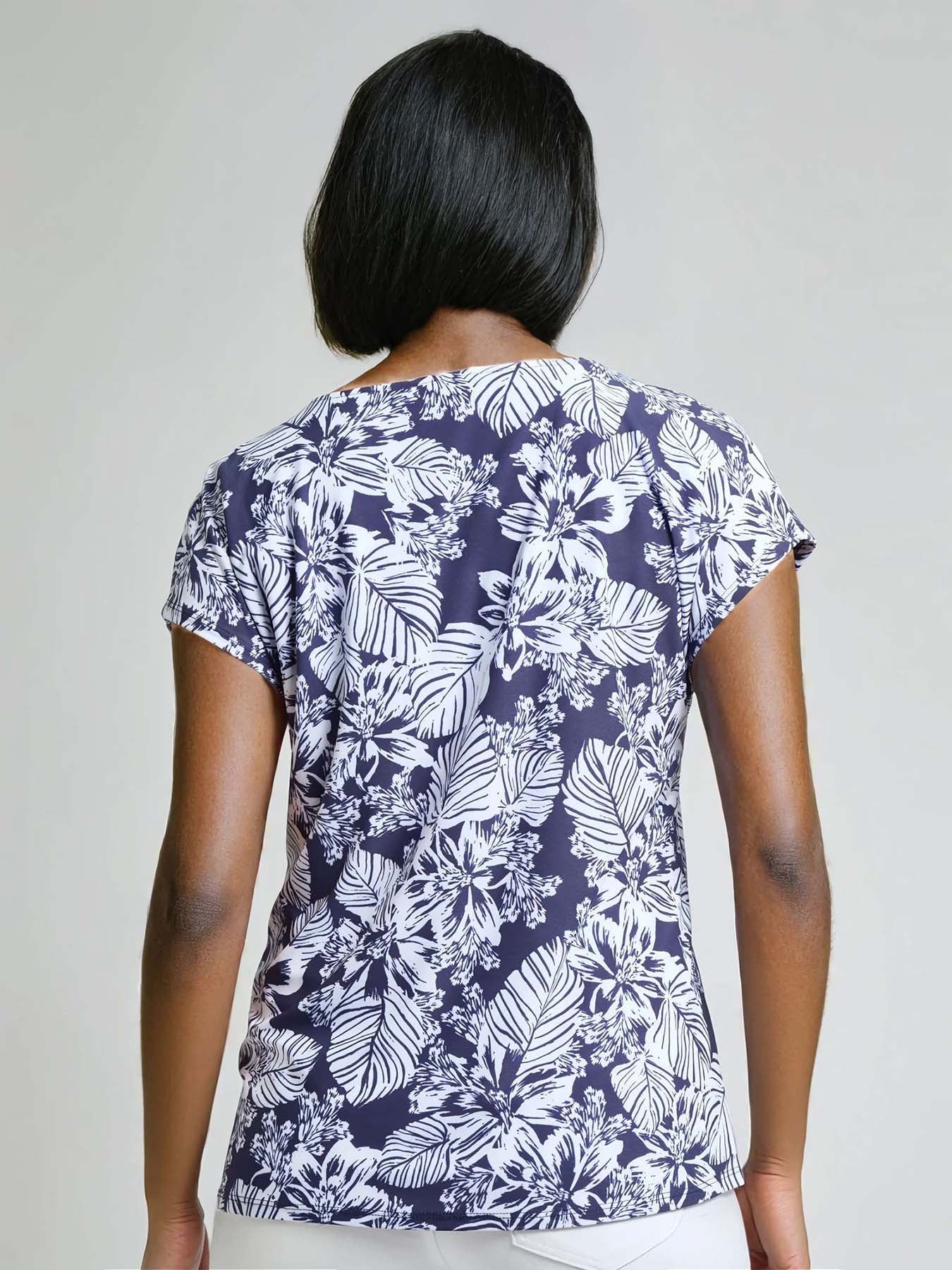 Extended Shoulder Pullover Top