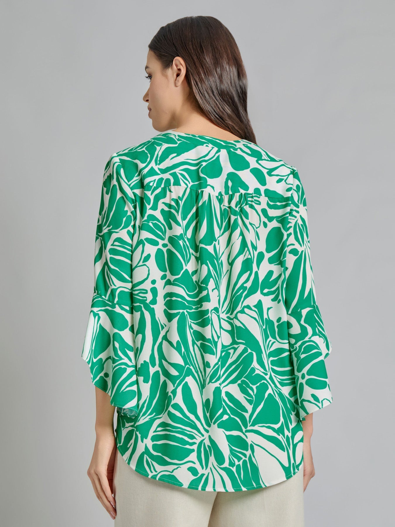 Flutter Sleeve Blouse