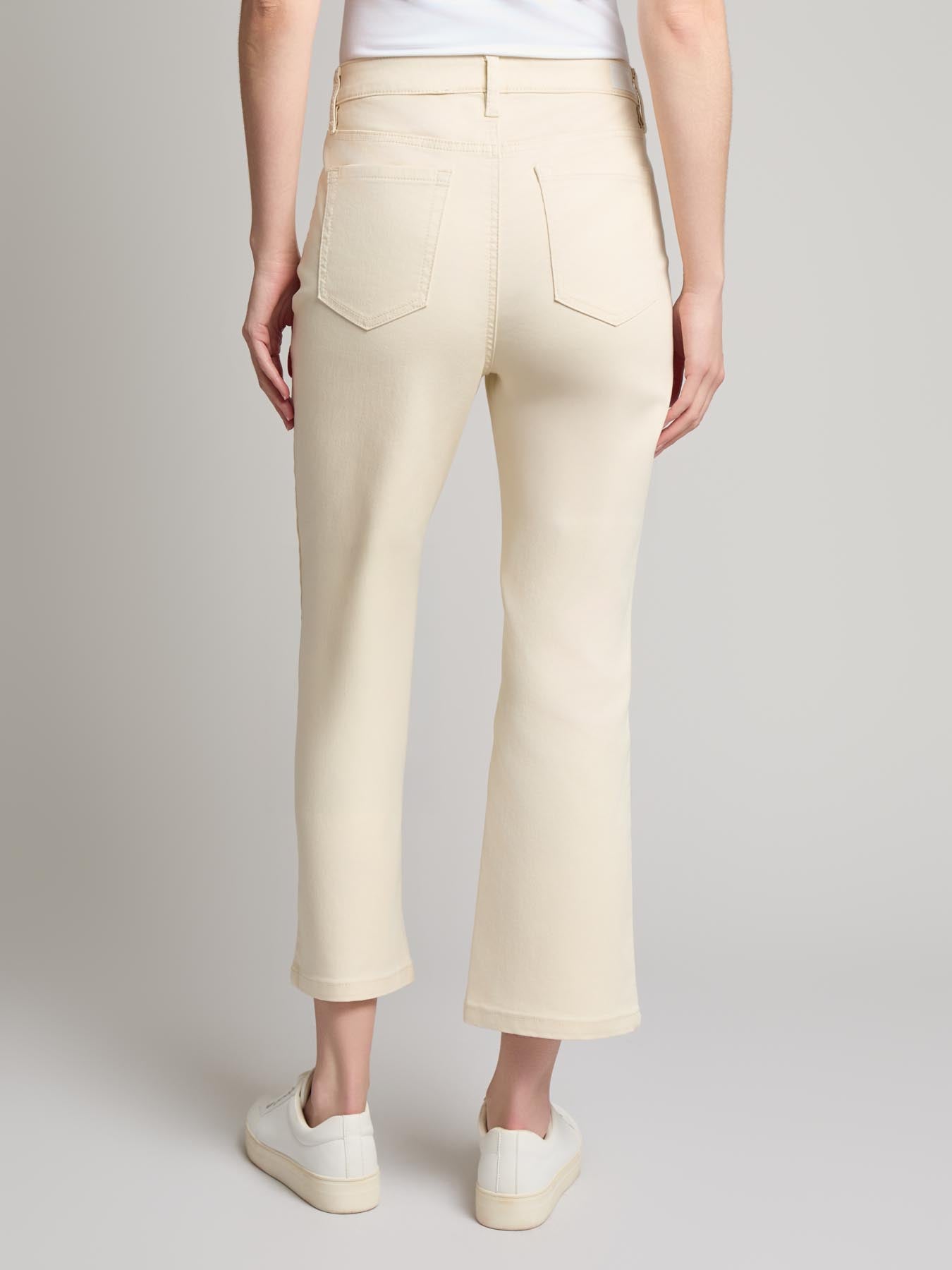 Petite Lexington Cropped Kick Flare Jeans