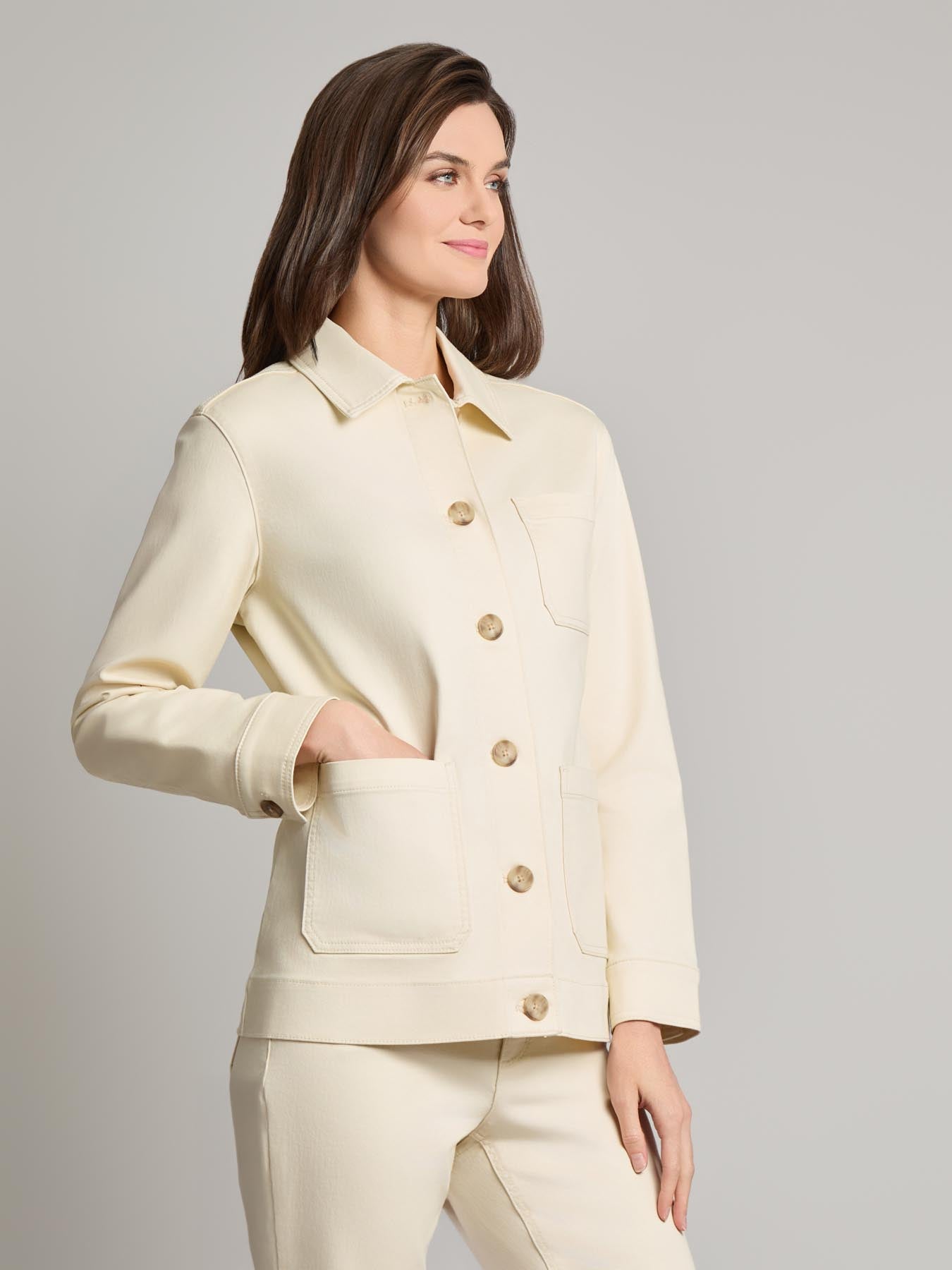 Patch Pocket Jacket, City Denim