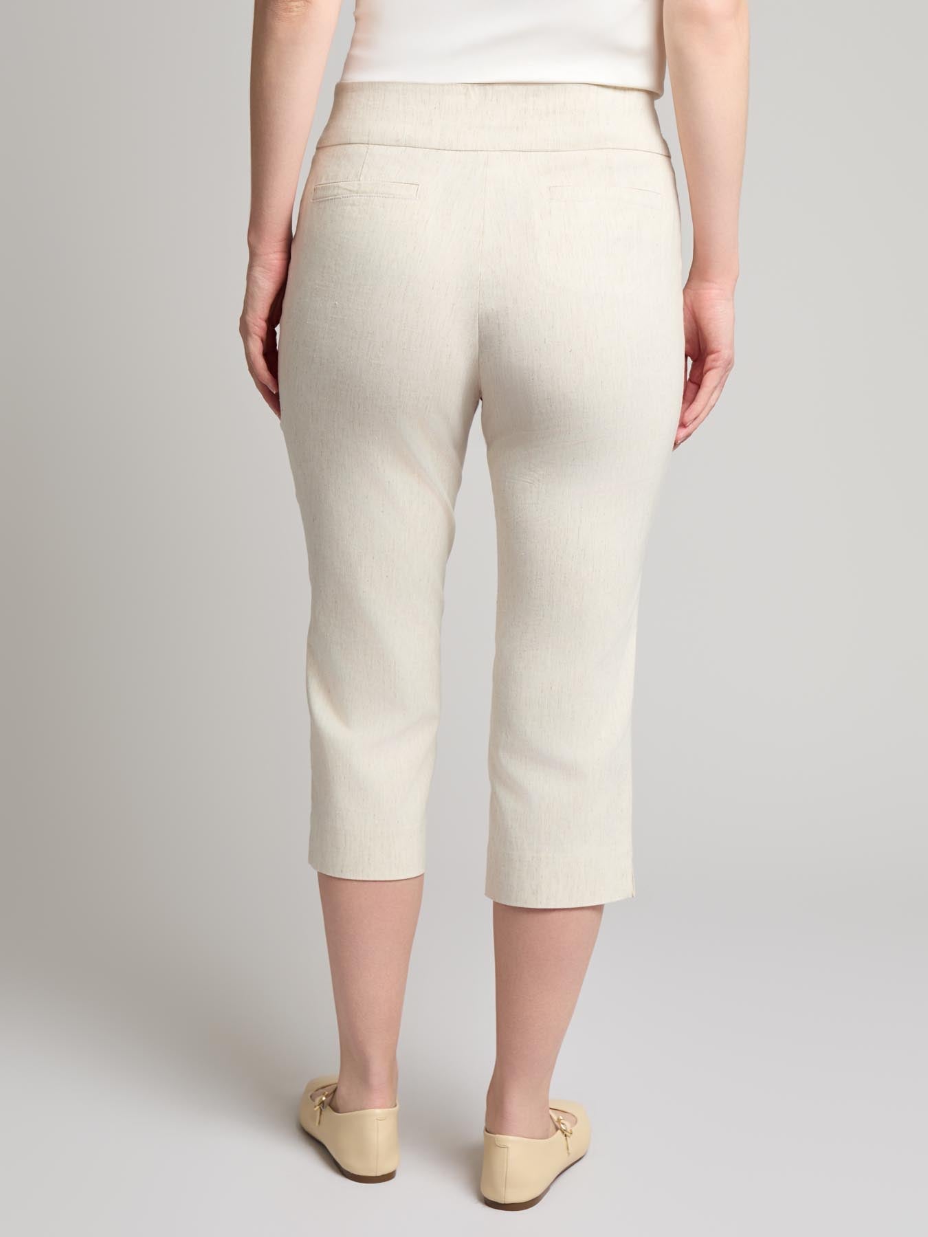 Pull-On Wide Band Super Cropped Pant