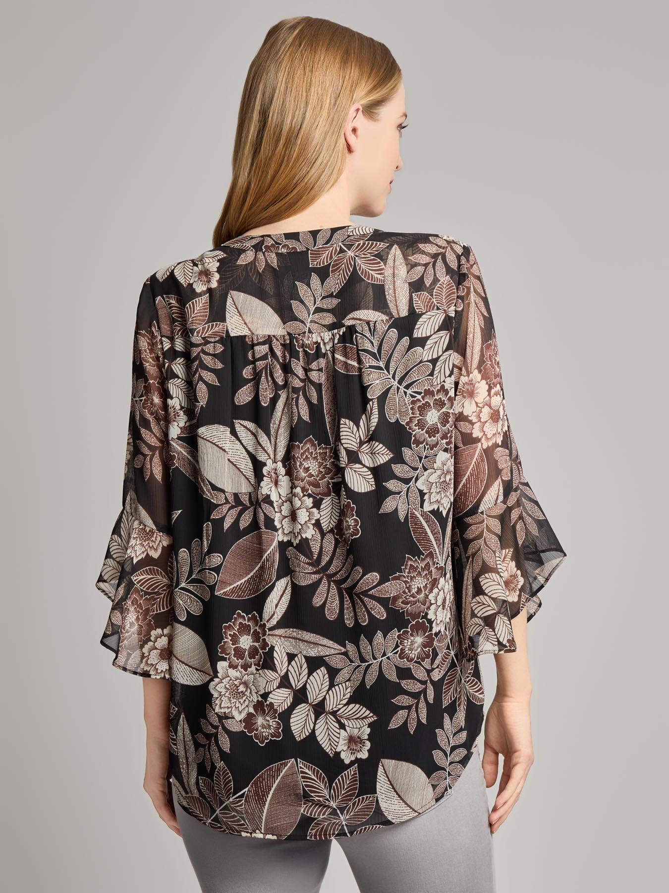Flutter Sleeve Blouse