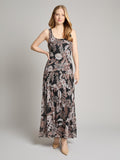 Petite Scoop Neck Tiered Maxi Dress