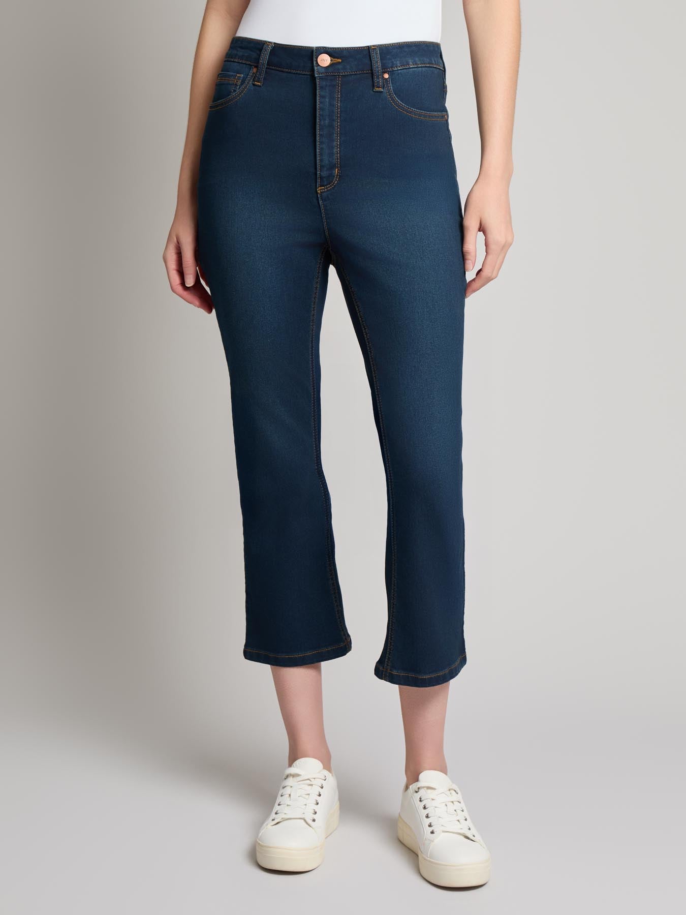 Lexington Cropped Kick Flare Jeans