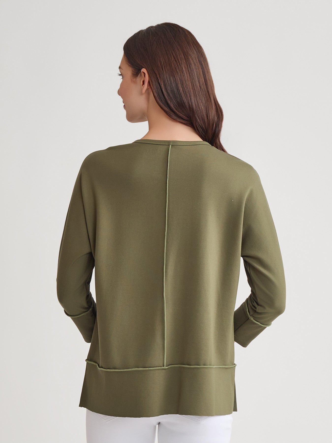 Seam Detail Dolman Tunic, Serenity Knit