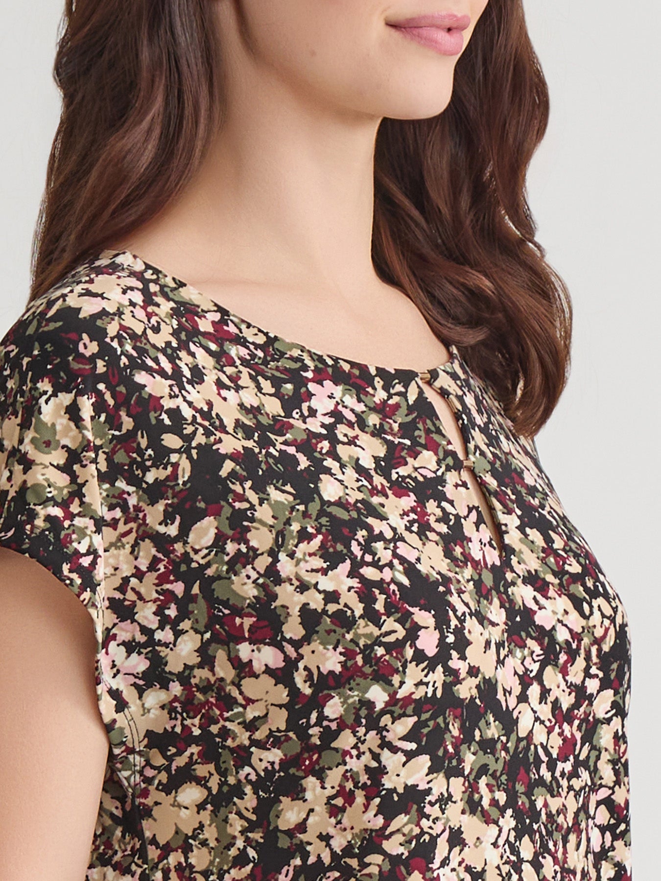 Extended Shoulder Pullover Top