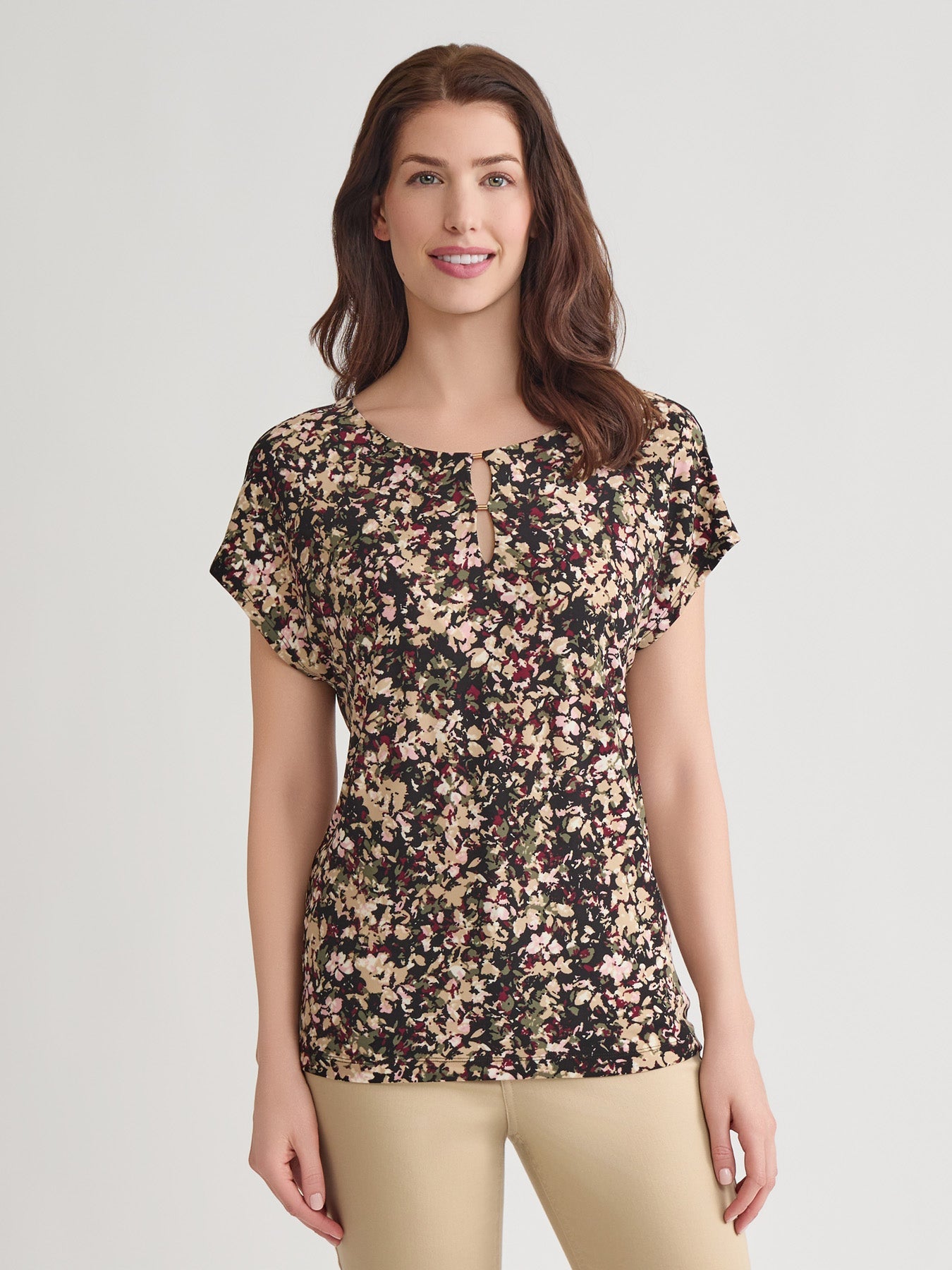 Extended Shoulder Pullover Top
