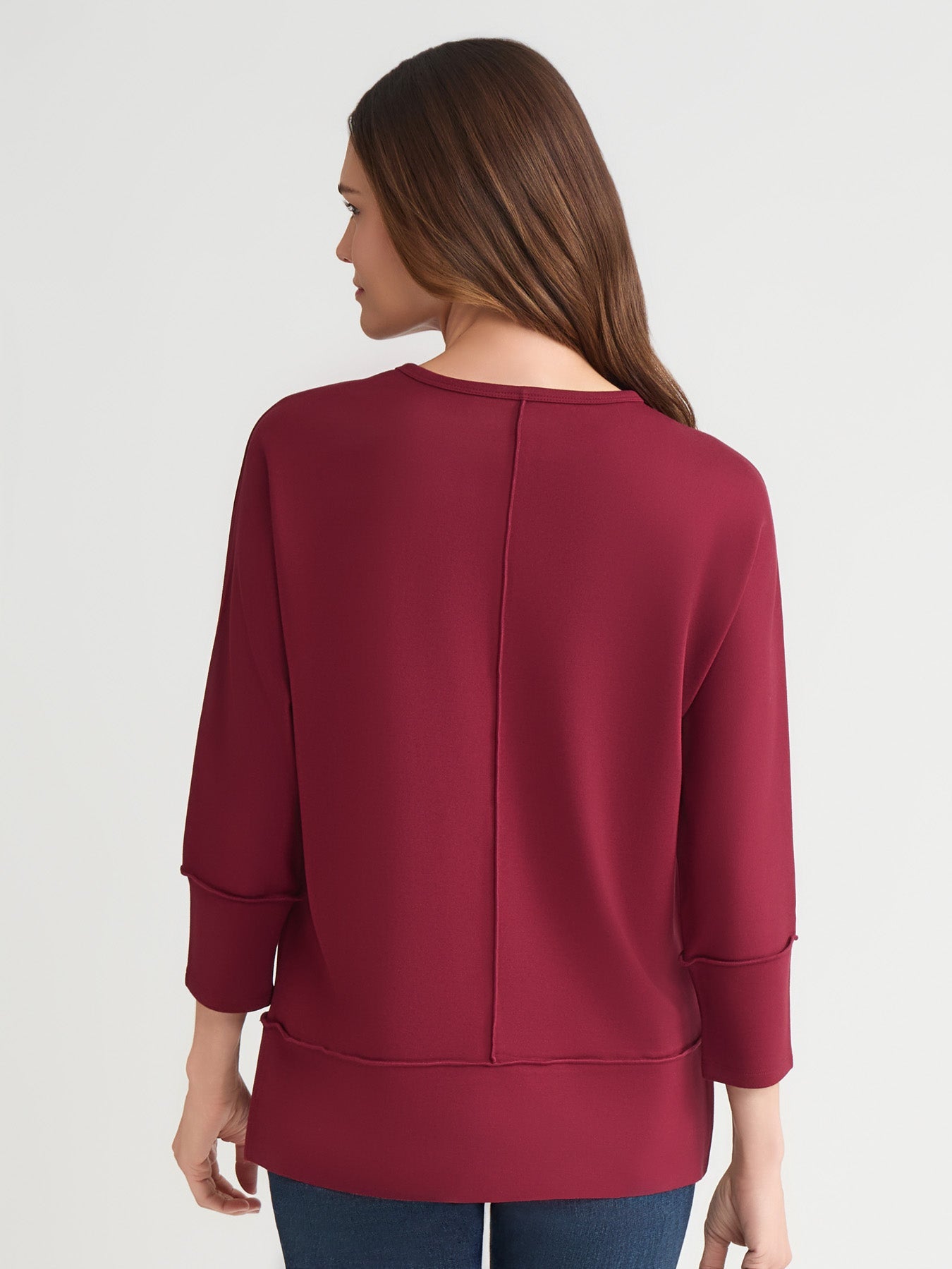Seam Detail Dolman Tunic, Serenity Knit