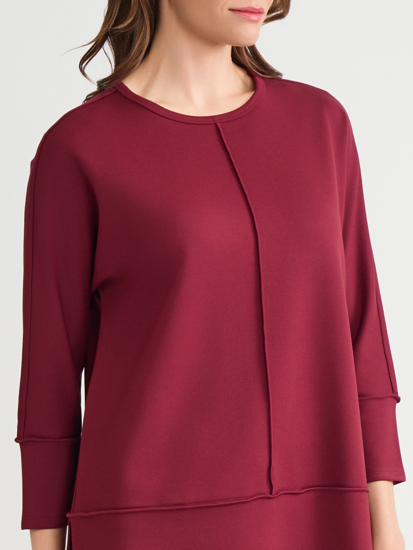 Seam Detail Dolman Tunic, Serenity Knit