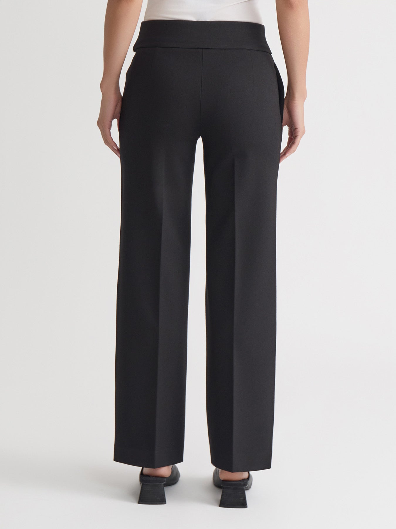 Pull On Pintuck Wide Leg, Modern Compression