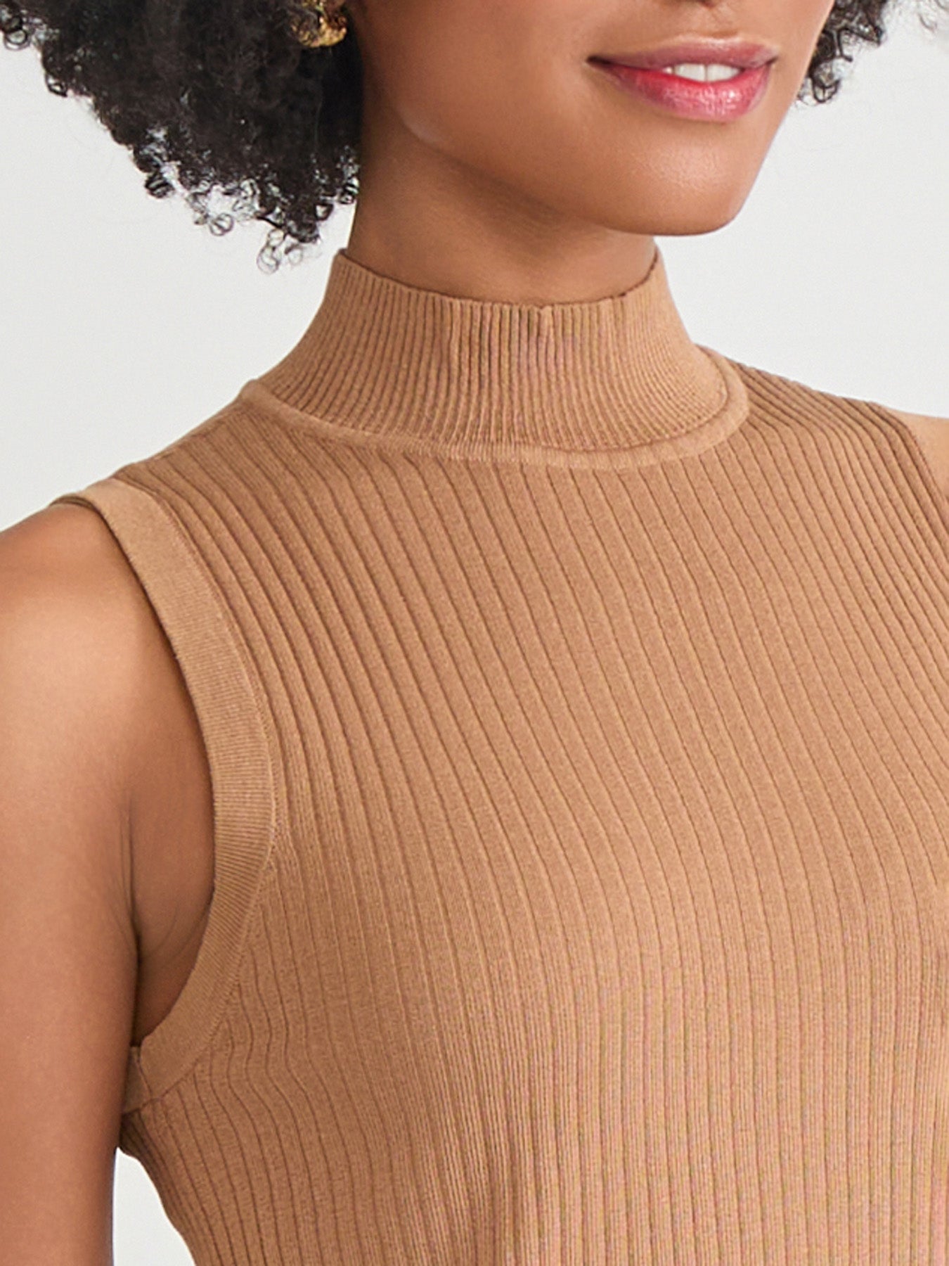Sutton Mock Neck Tank Top