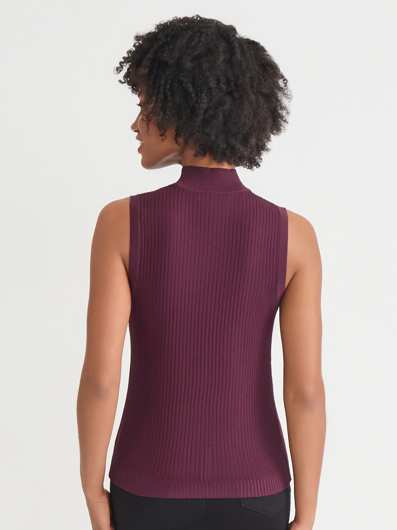 Sutton Mock Neck Tank Top