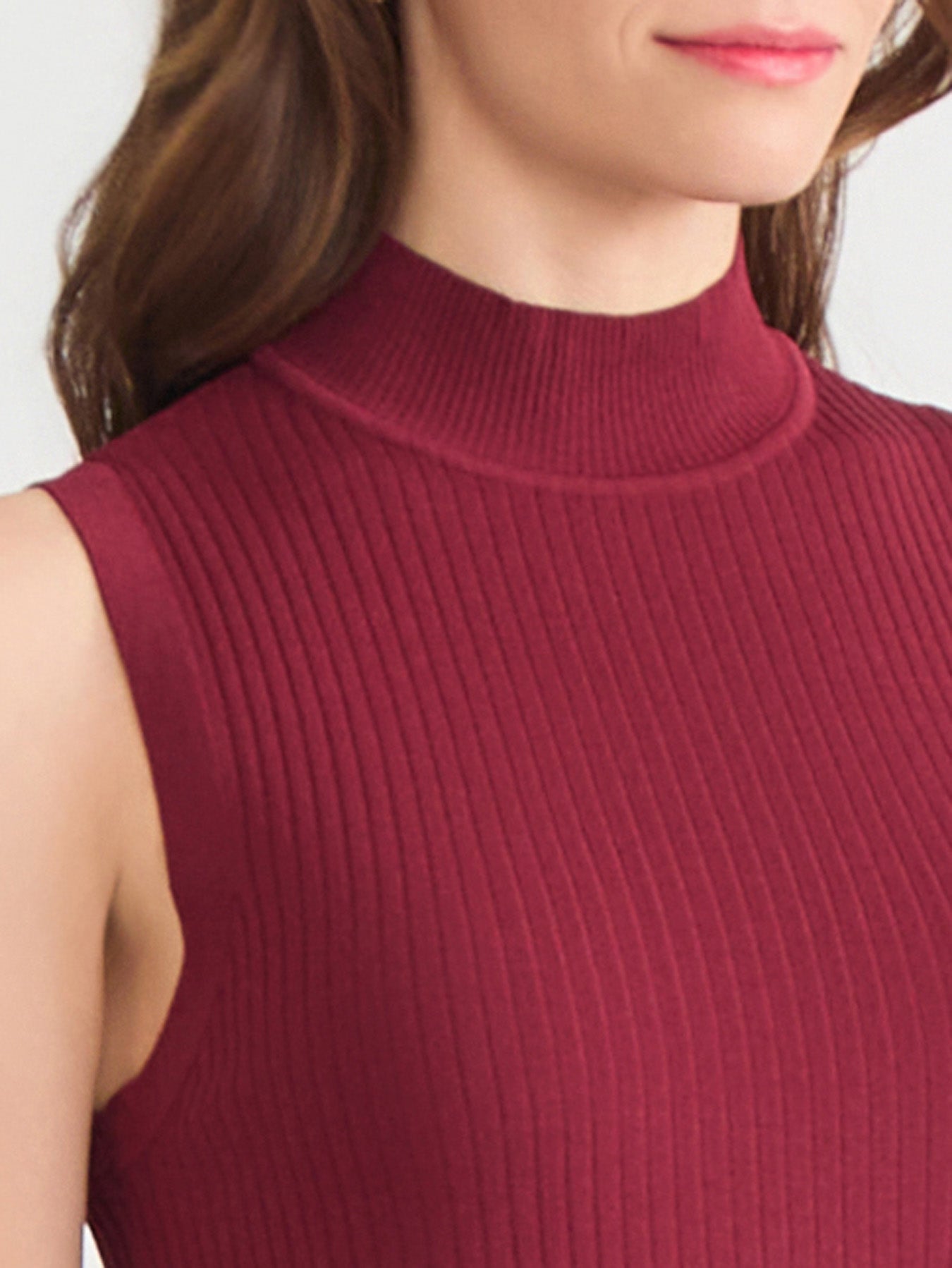Sutton Mock Neck Tank Top