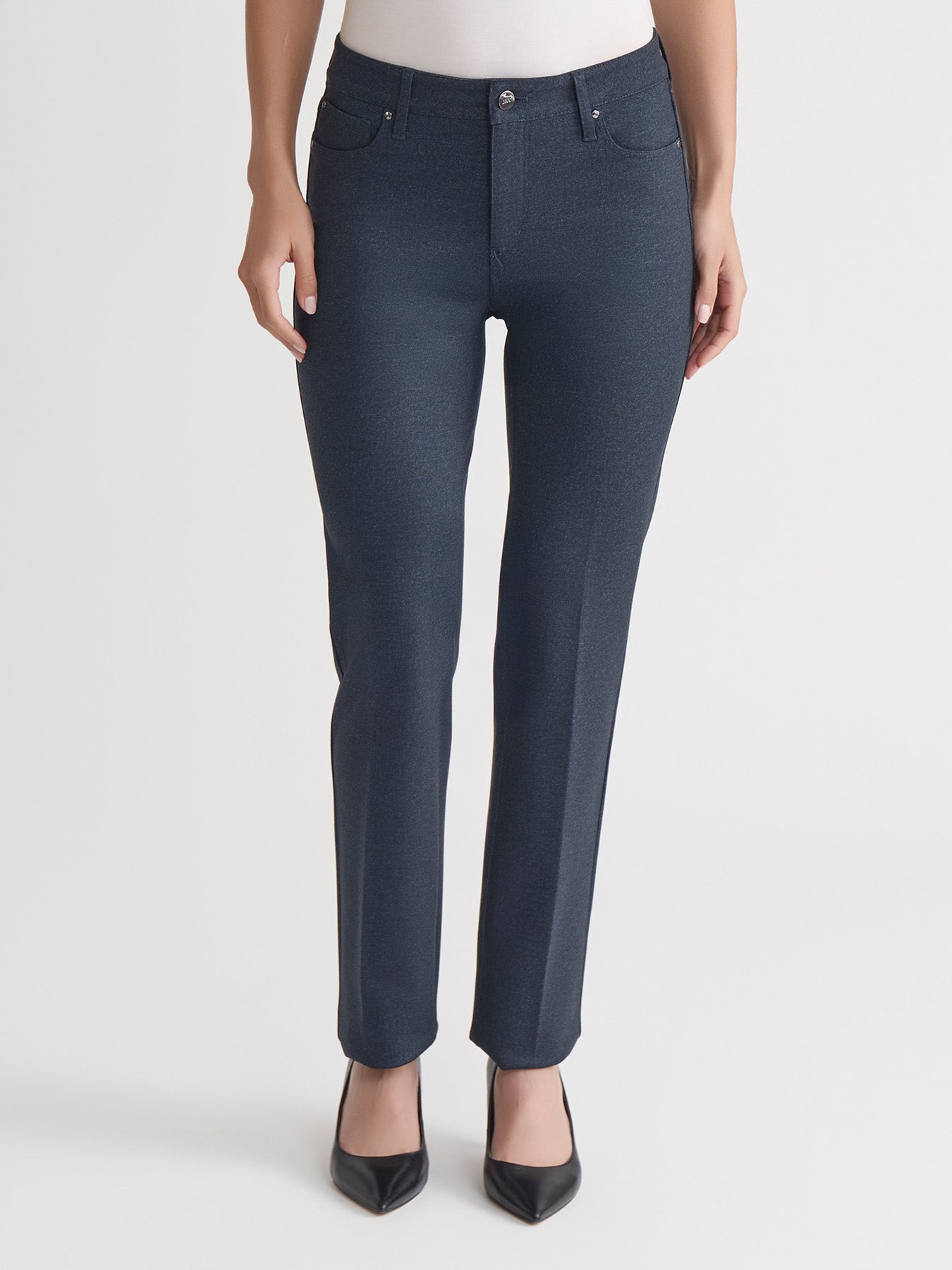 Lexington Straight Pant, Denim Compression