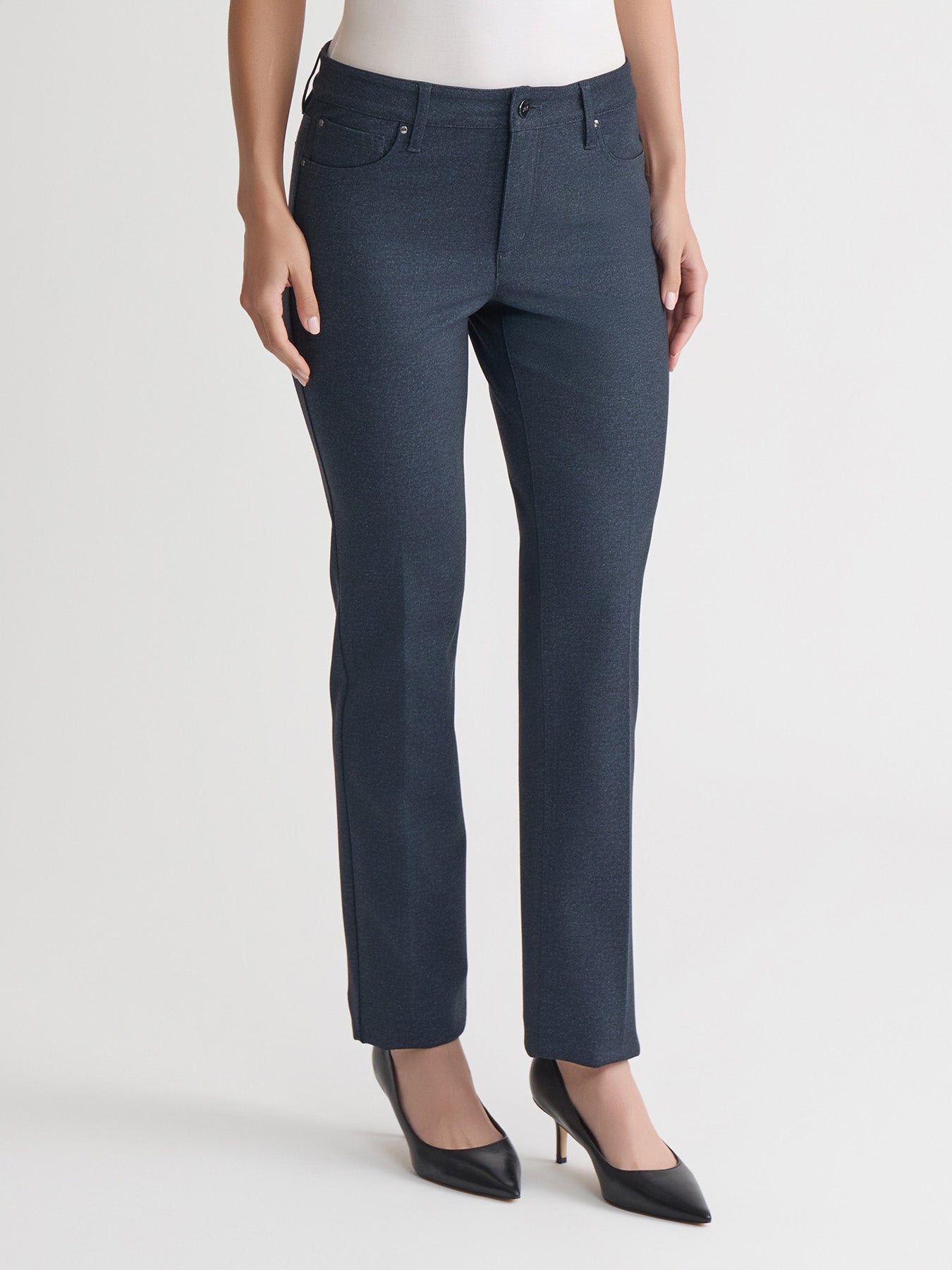 Lexington Straight Pant, Denim Compression