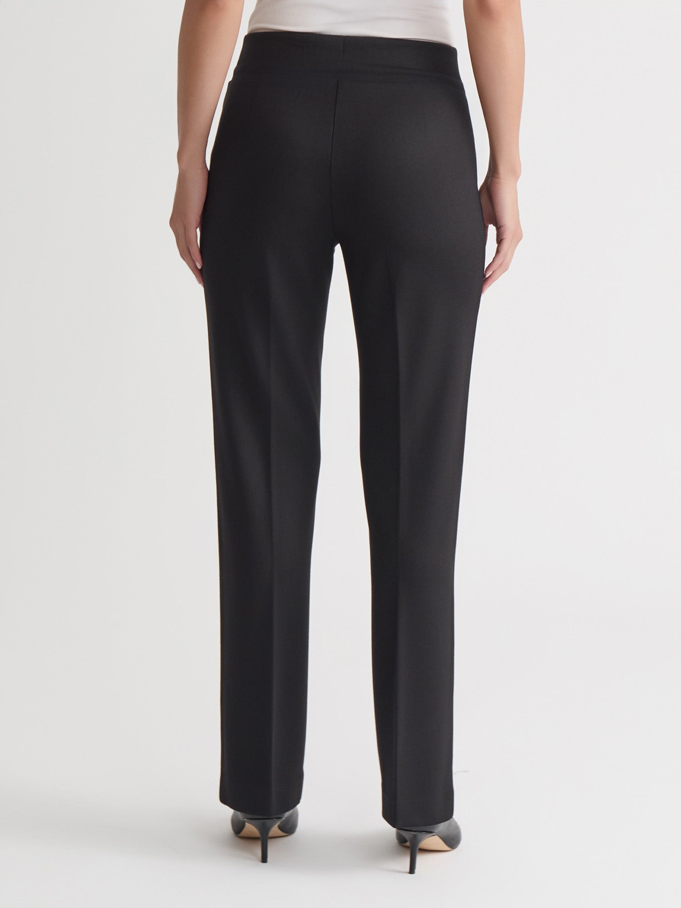Pull On Pintuck Trouser, Serenity Knit