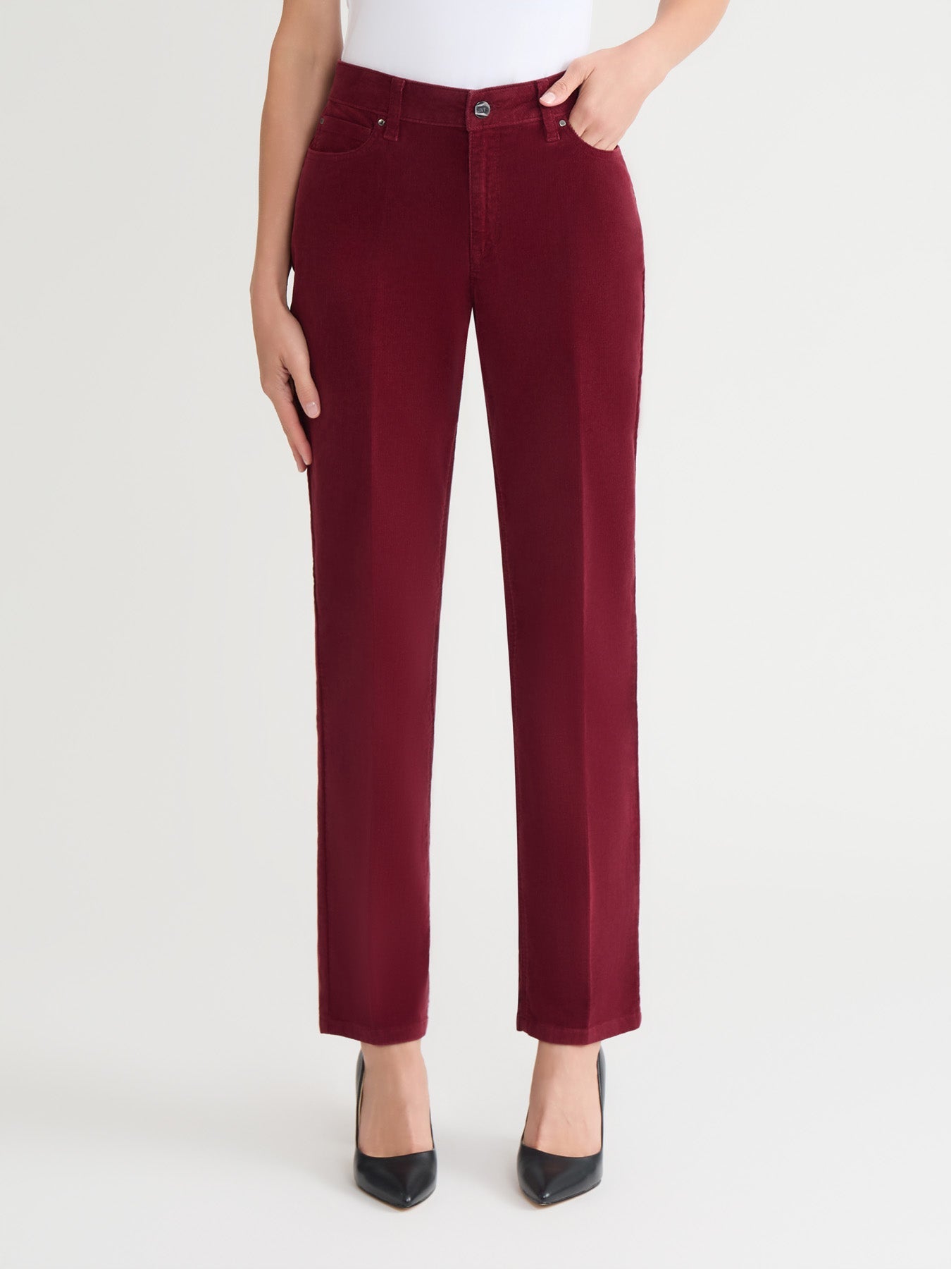 Lexington Straight Leg Pants, Corduroy