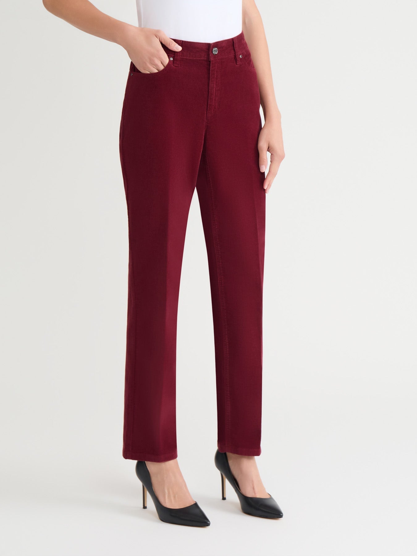 Lexington Straight Leg Pants, Corduroy