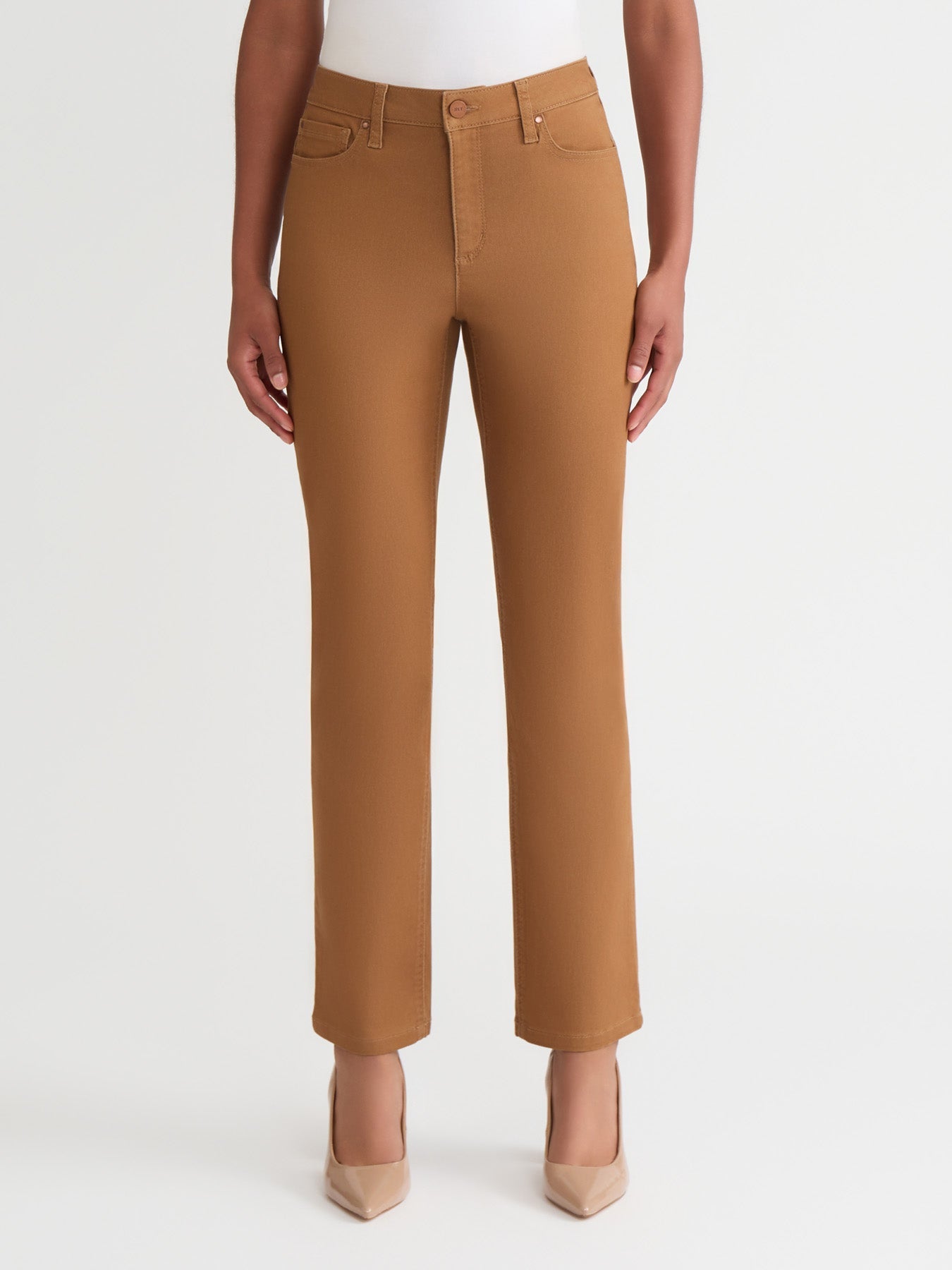 Petite Lexington Straight Leg Jeans