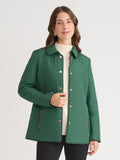 Quilted Snap Front Jacket