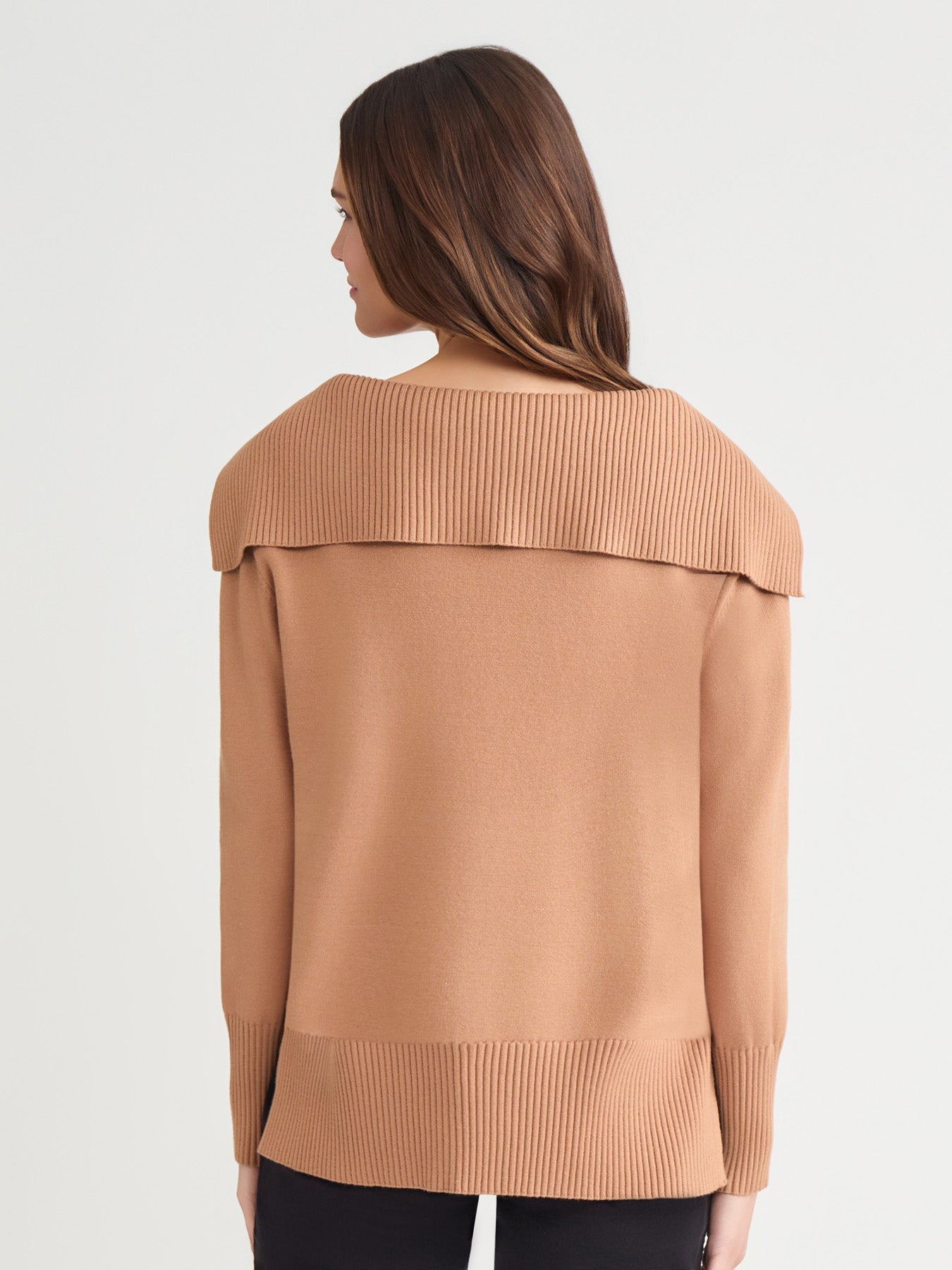 Oversized Collared Sweater