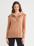 Oversized Collared Sweater