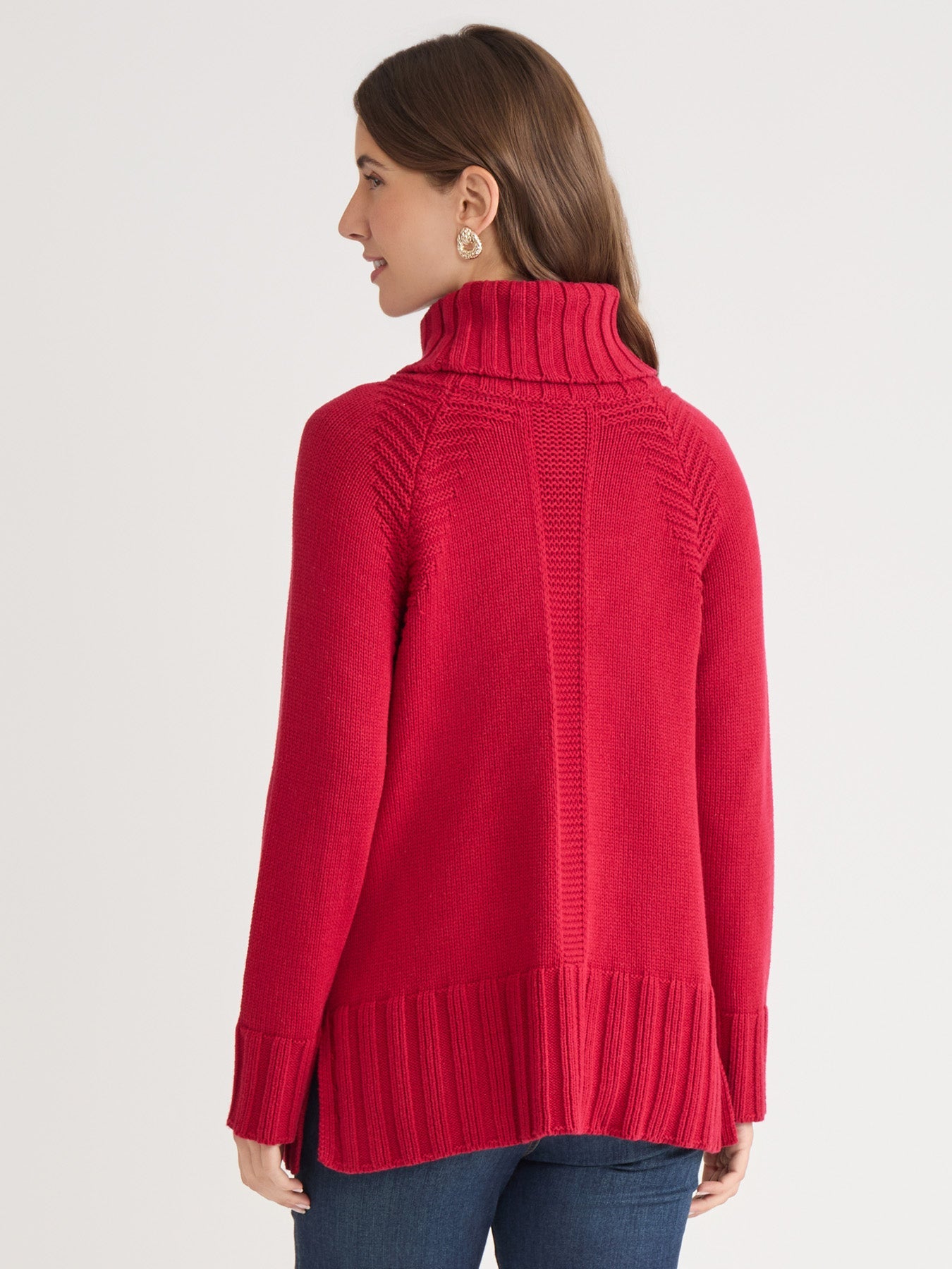 Herringbone Detail Sweater