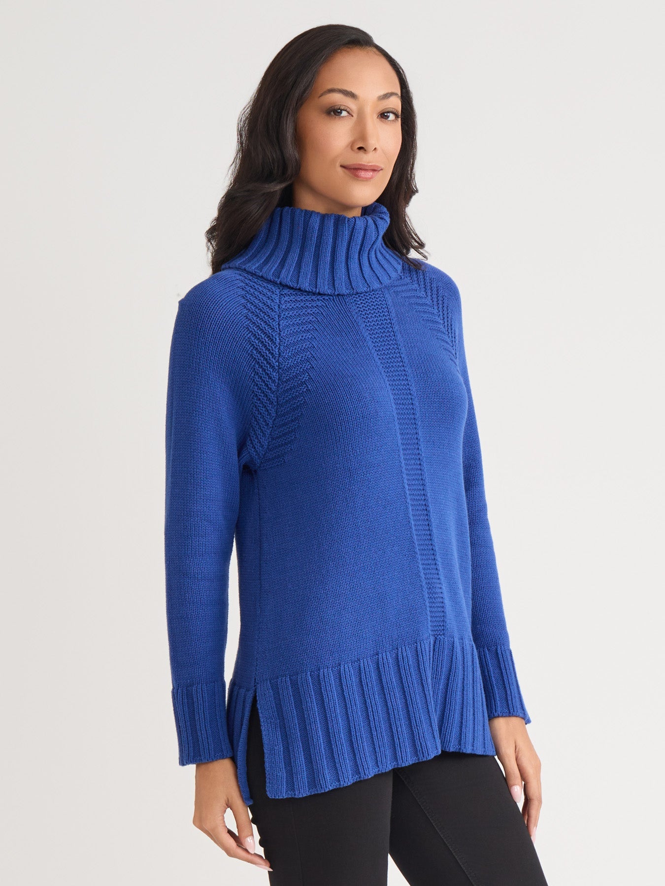 Herringbone Detail Sweater
