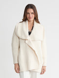 Wide Collared Cardigan