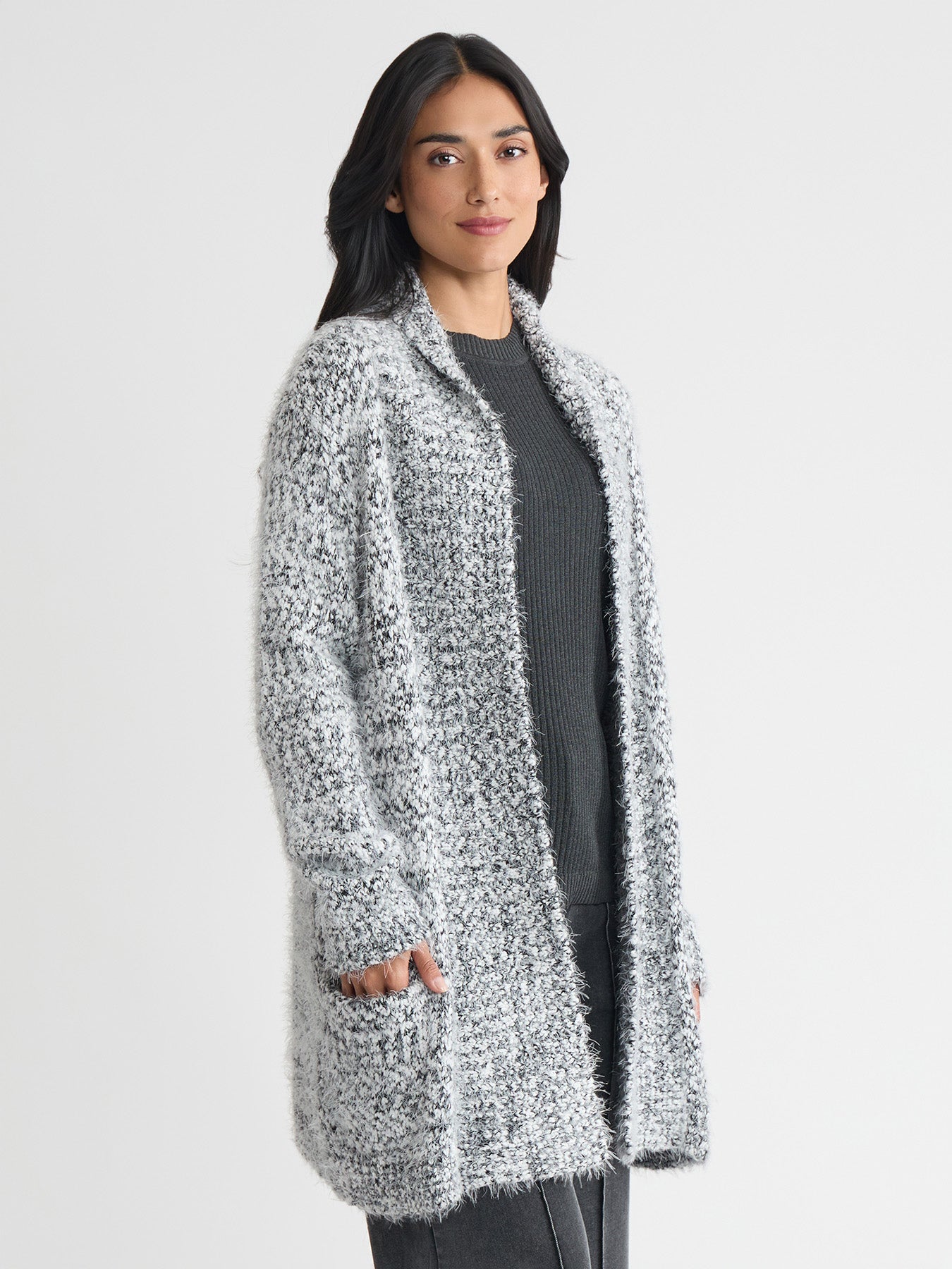 Shawl Collar Cardigan