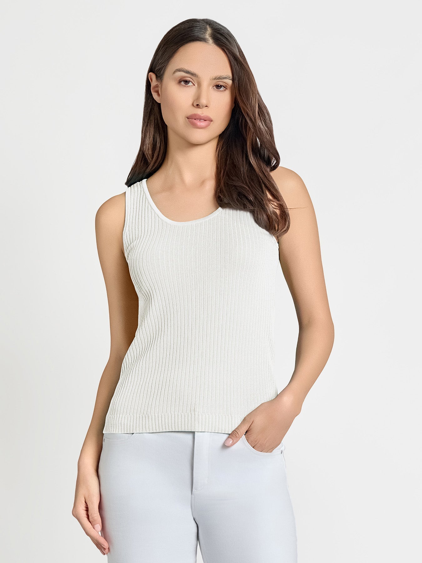 Sutton Scoop Neck Tank Top